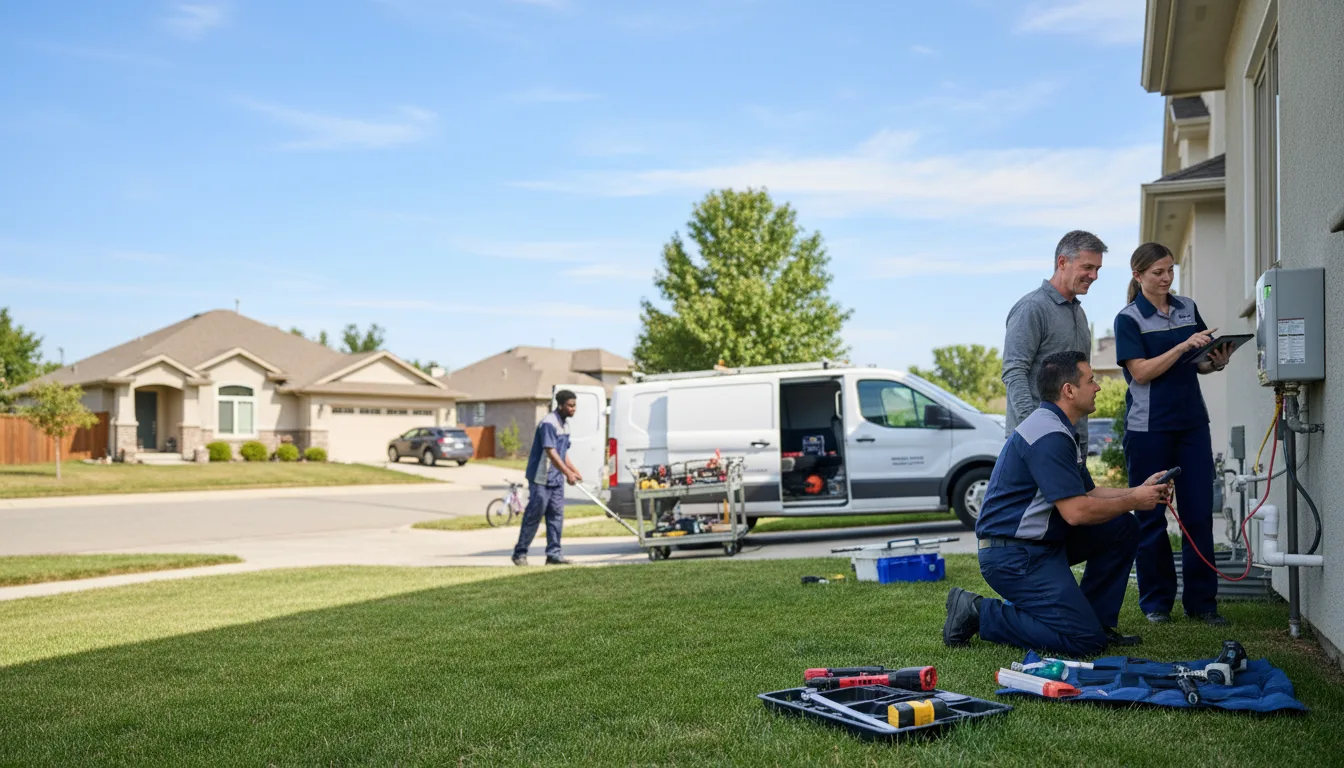 Tankless water heater service in Union Pier, MI